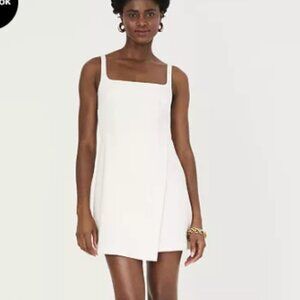 French Connection Women's Whisper Crossover Mini Dress size 12